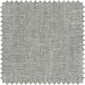 A swatch of Heathered Linen in Granite shows the soft, inviting texture in a warm light grey ideal for neutral curtains