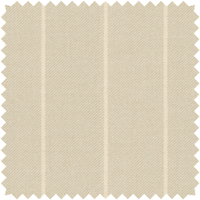 A swatch of Dashing Stripe in Palomino shows the warm golden color of a soft wool fabric for sliding glass door curtain ideas