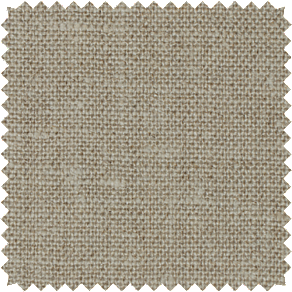 A swatch of Luxe Linen in Flax shows the warm golden color and soft natural texture for sliding glass door curtain ideas