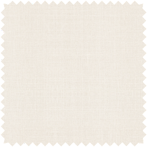 A swatch of Matka Silk in Ivory shows a linen-like texture in a warm ivory ideal for casually elegant neutral curtains