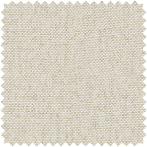 A swatch of Nate Berkus Lowell Tweed in Ivory shows the subtle texture that resembles menswear and the warm off-white tone