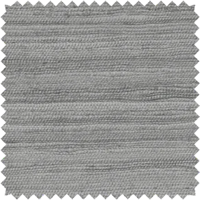 A swatch of Raw Silk in Graphite shows natural texture in a cool grey ideal for modern dining room curtain ideas