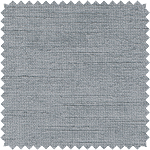 A swatch of Velvet in Silver shows a plush fabric with a subtle horizontal texture in a cool grey ideal for neutral curtains