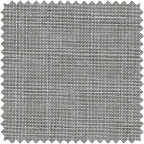 A swatch of Naomi in Glacier shows a textured Roller Shade material that filters light in a warm medium grey color