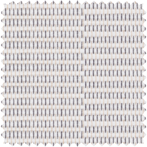A swatch of Dakota in White shows a textured weave in a soft white ideal for complementing neutral curtains