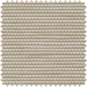 A swatch of Grassweave in Hemp shows a paper-based weave with a soft texture in a warm, versatile beige color