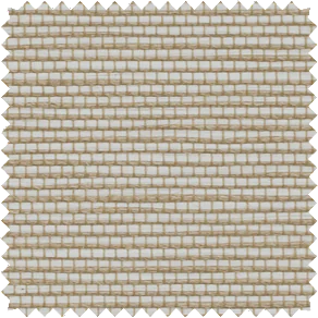 A swatch of Grassweave in Hemp shows a paper-based weave with a soft texture in a warm, versatile beige color