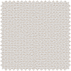 A swatch of Sunbrella 1% Solistico in Oatmeal shows the open weave with lots of texture in a warm, light beige color