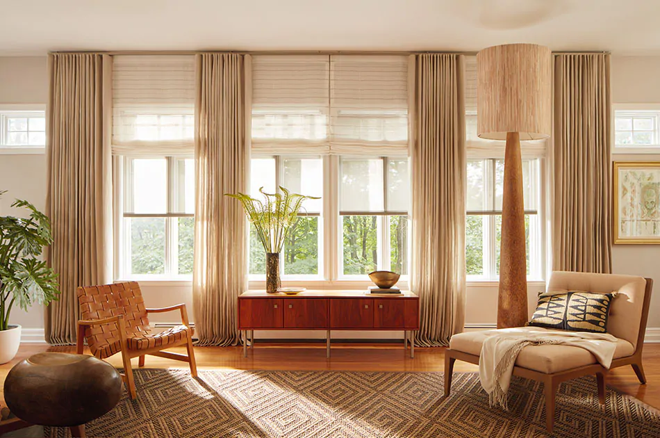 Floor to Ceiling Blinds  Window Treatments for Large Windows
